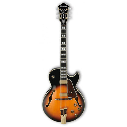 Ibanez GB10 George Benson Signature Guitar in Brown Sunburst