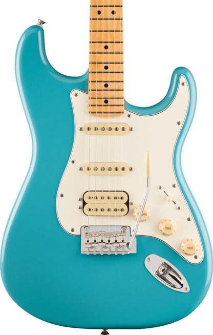 Fender Player II Stratocaster HSS, Maple Fingerboard in Aquatone Blue