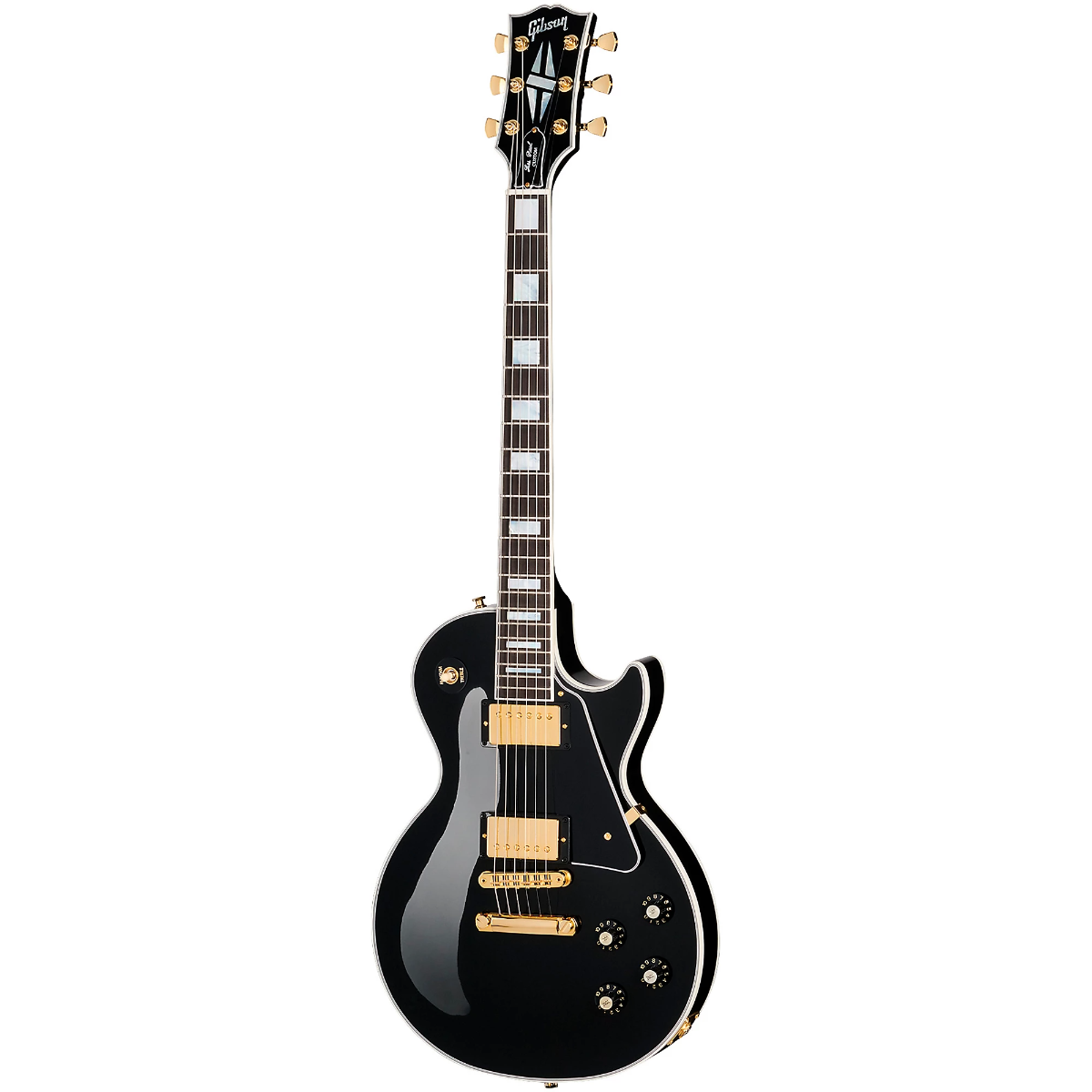 Gibson Les Paul Custom '70s Electric Guitar in Ebony