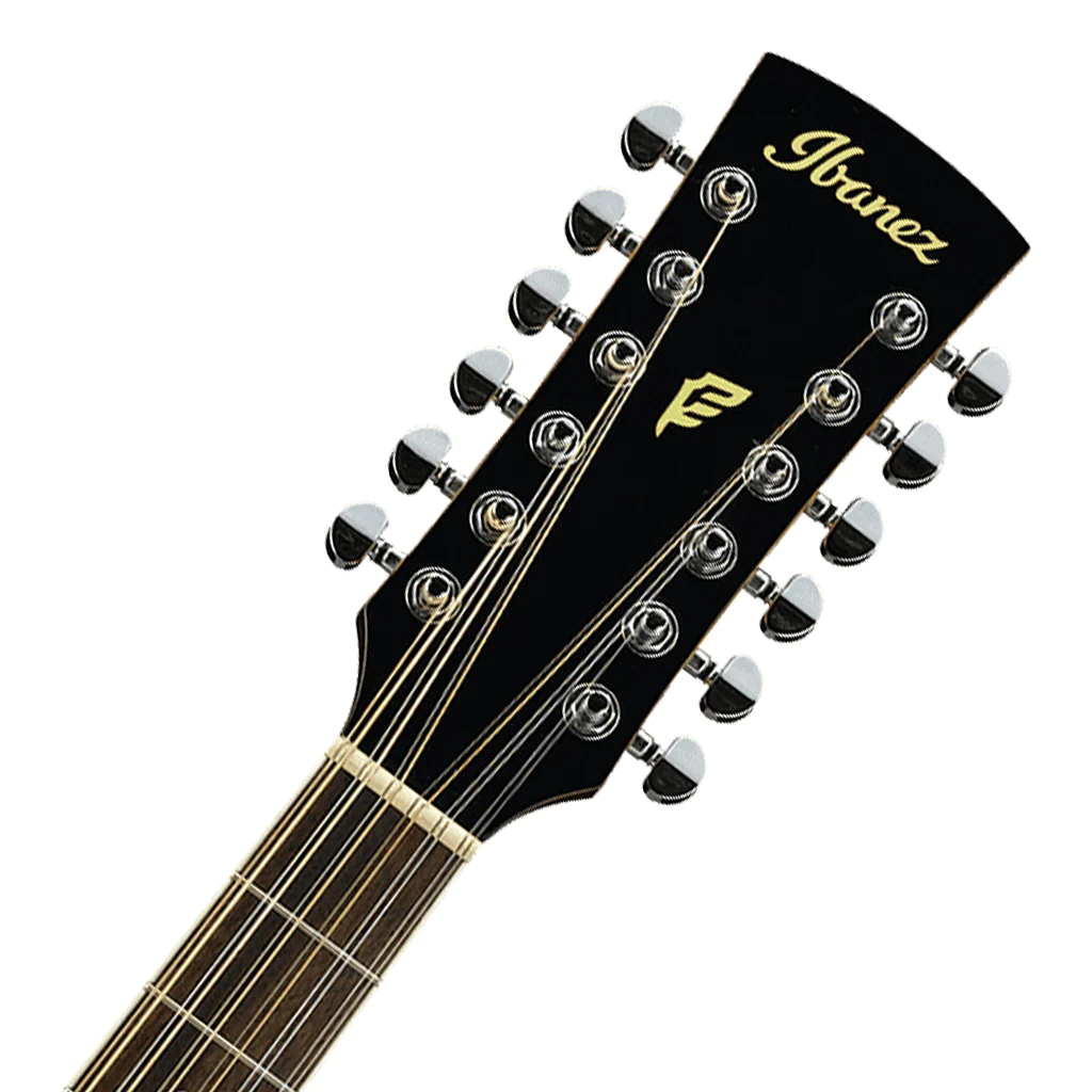 Ibanez PF1512ECE 12 String Acoustic Guitar in Natural High Gloss