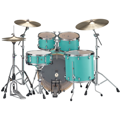 Yamaha Stage Custom Birch Kit Euro 5-Piece Shell Pack in Matte Surf Green