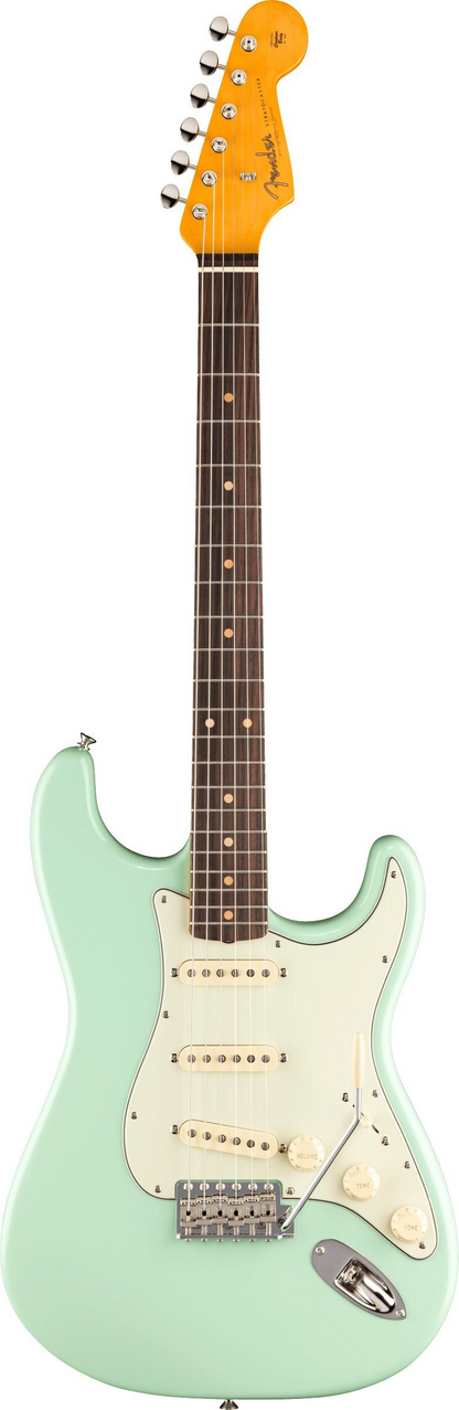 Fender American Vintage II 1961 Stratocaster Electric Guitar, Rosewood Fingerboard in Surf Green