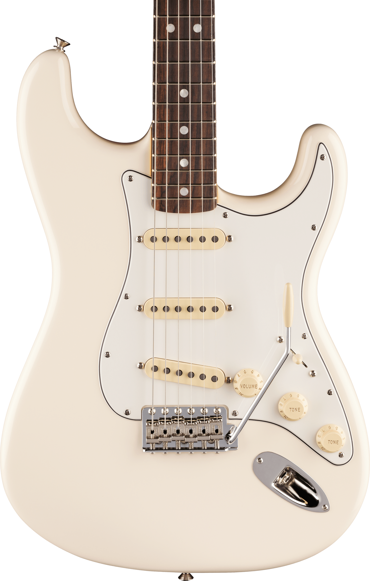 Fender American Vintage II 1973 Stratocaster, Maple Fingerboard Electric Guitar in Olympic White