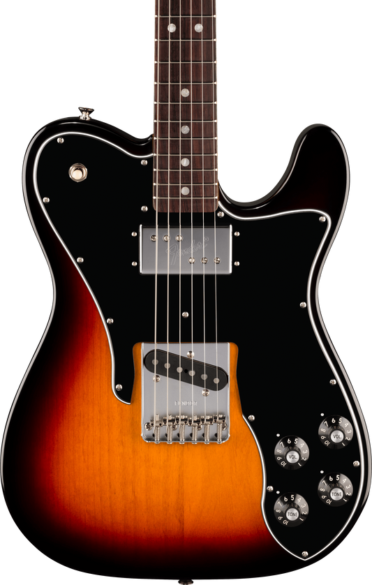 Fender American Vintage II 1977 Telecaster Custom Electric Guitar, Rosewood Fingerboard in 3-Color Sunburst