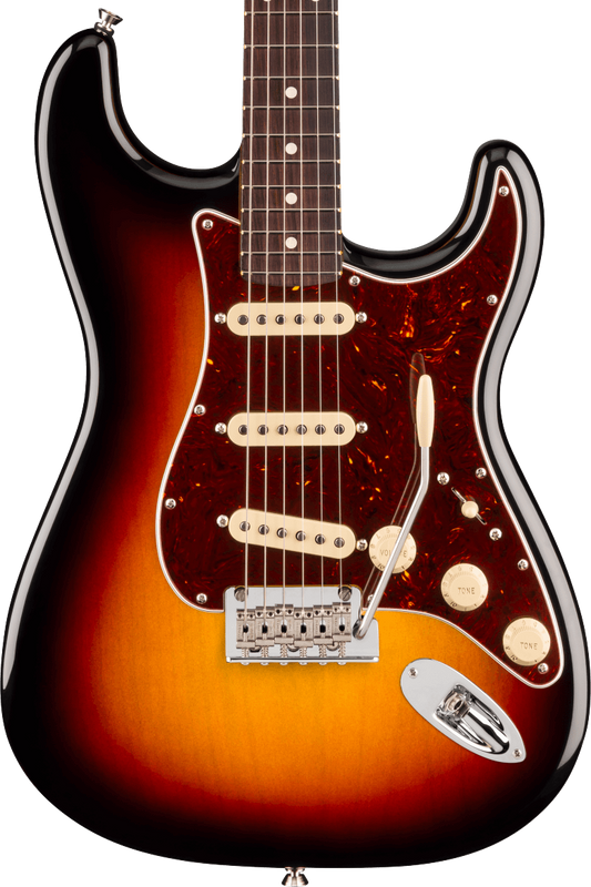 Fender American Professional Stratocaster, Rosewood Fingerboard in 3-Color Sunburst