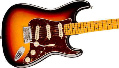 Fender American Professional Stratocaster, Maple Fingerboard in 3-Color Sunburst