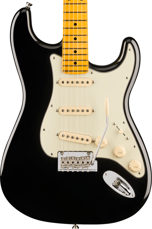 Fender American Professional Stratocaster, Maple Fingerboard in Black