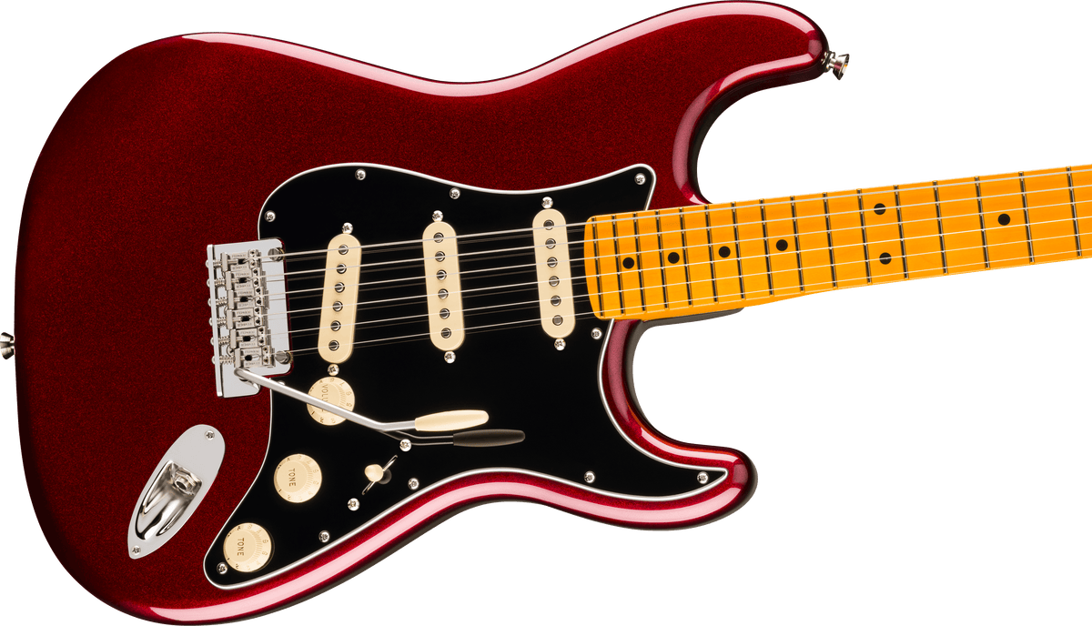 Fender American Professional Stratocaster, Maple Fingerboard in Oxblood