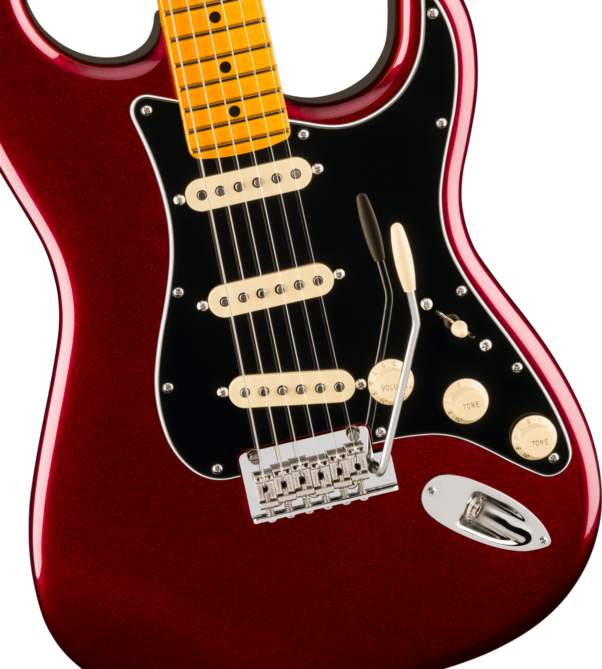 Fender American Professional Stratocaster, Maple Fingerboard in Oxblood