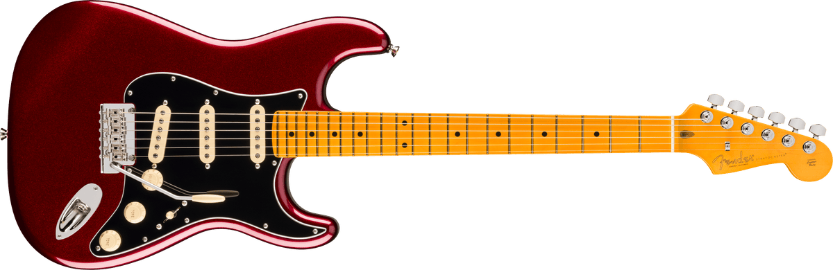 Fender American Professional Stratocaster, Maple Fingerboard in Oxblood