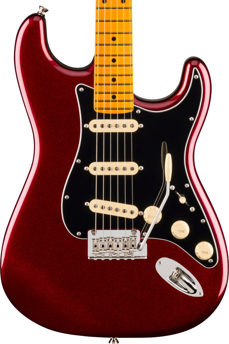 Fender American Professional Stratocaster, Maple Fingerboard in Oxblood
