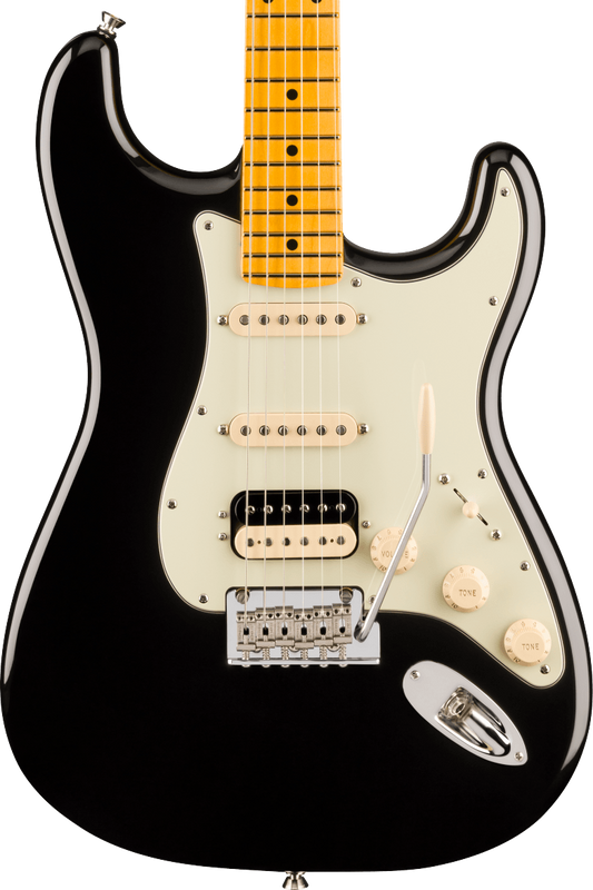 Fender American Professional Stratocaster HSS, Maple Fingerboard in Black