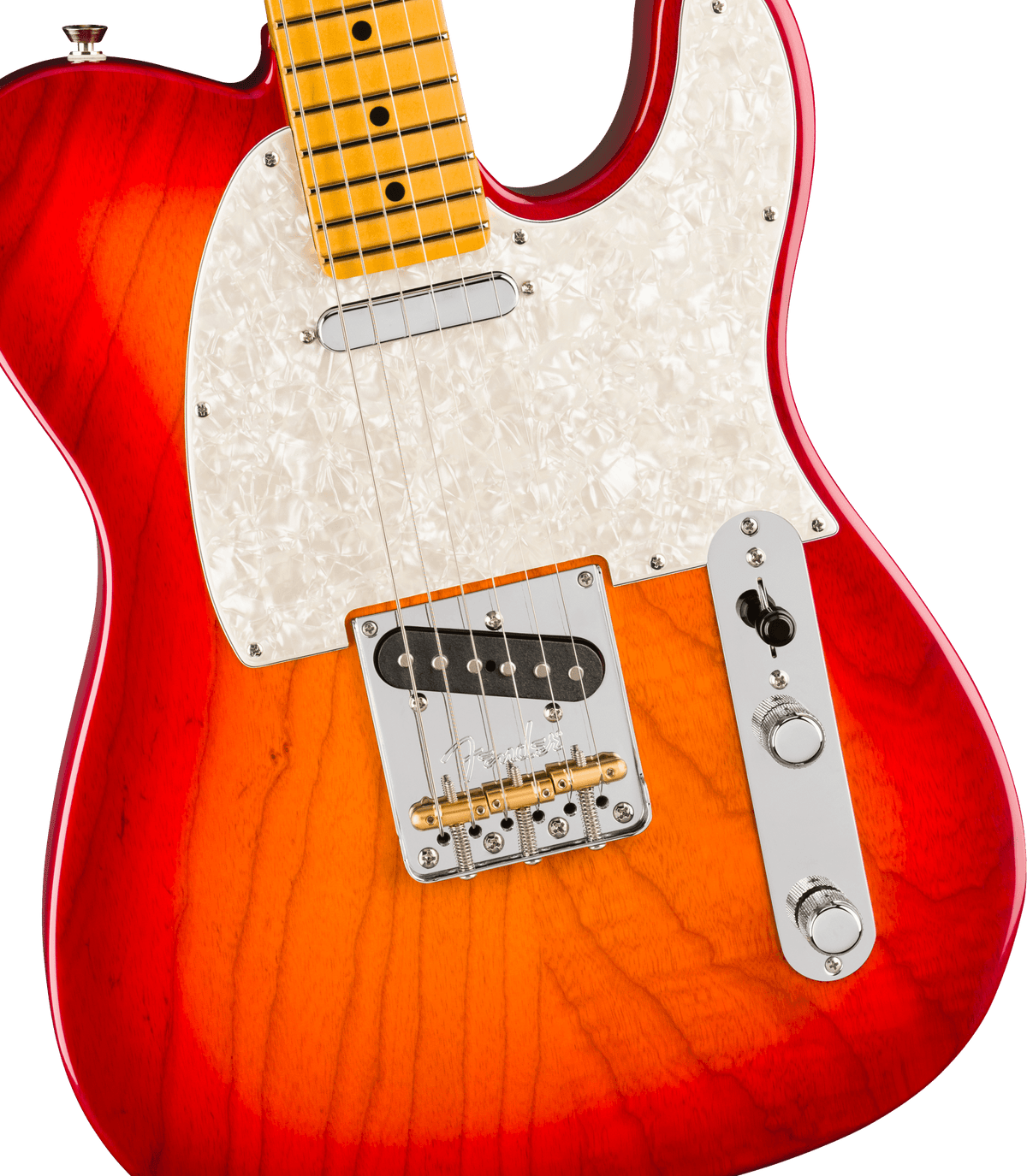 Fender American Professional Telecaster, Maple Fingerboard in Aged Cherry Burst