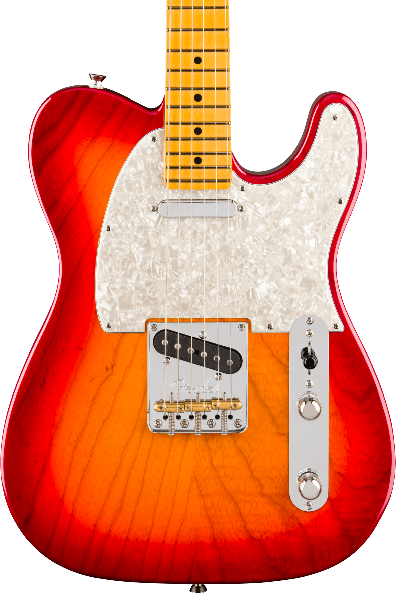 Fender American Professional Telecaster, Maple Fingerboard in Aged Cherry Burst
