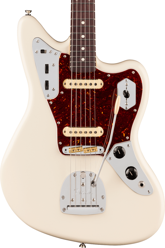 Fender American Professional Jaguar, Rosewood Fingerboard in Olympic White