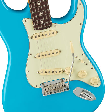 Fender American Professional II Stratocaster, Rosewood Fingerboard in Miami Blue