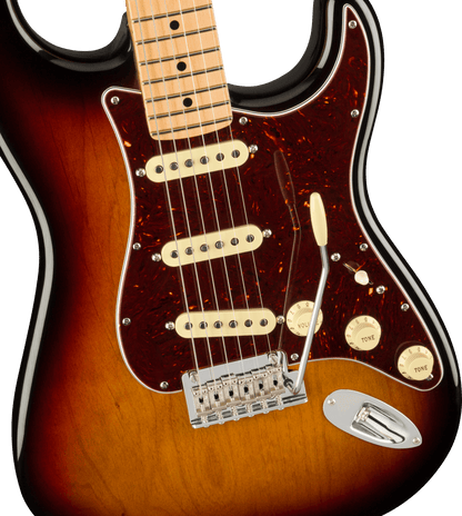 Fender American Professional II Stratocaster®, Maple Fingerboard in 3 Color Sunburst