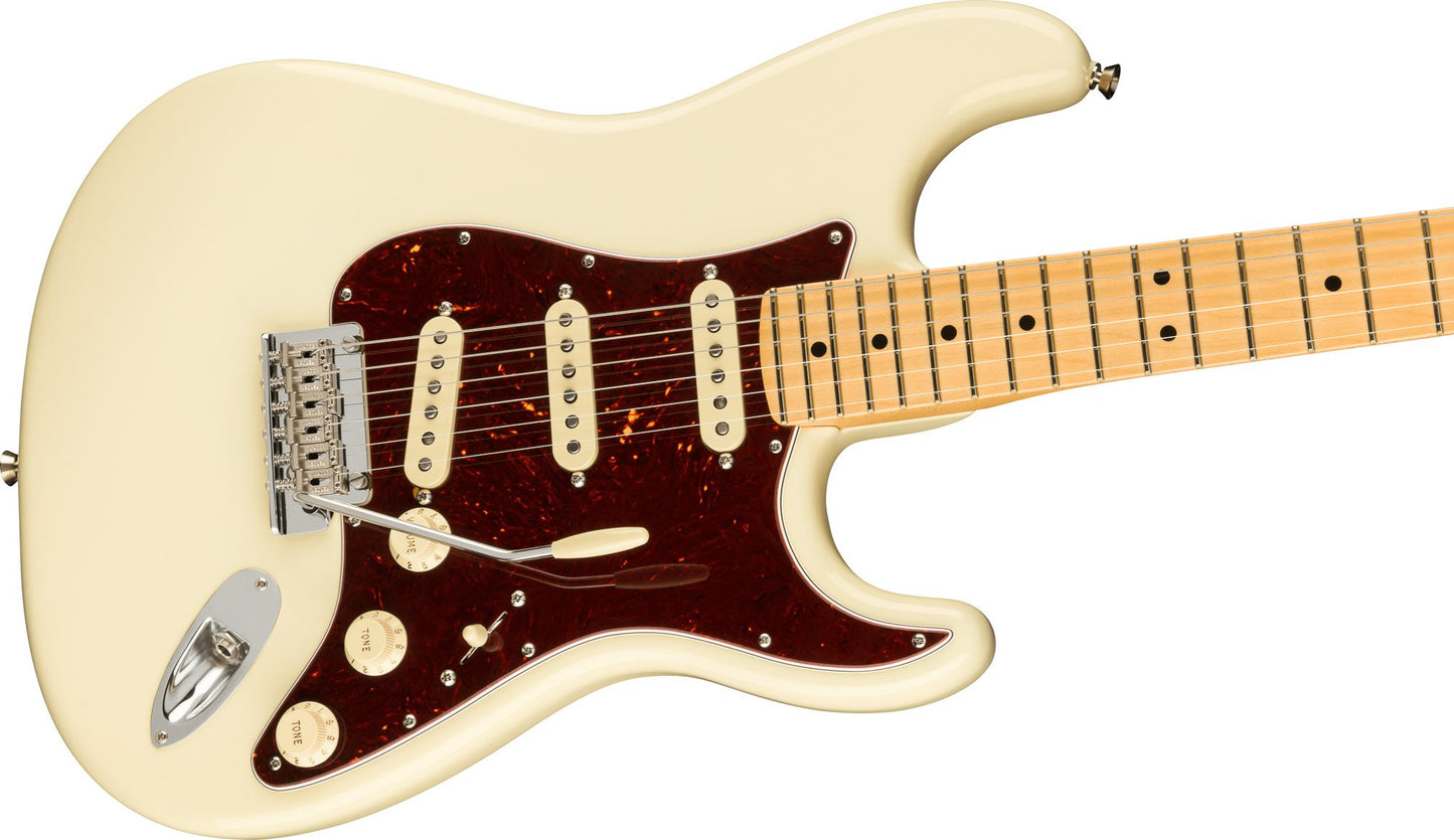 Fender American Professional II Stratocaster, Maple Fingerboard in Olympic White