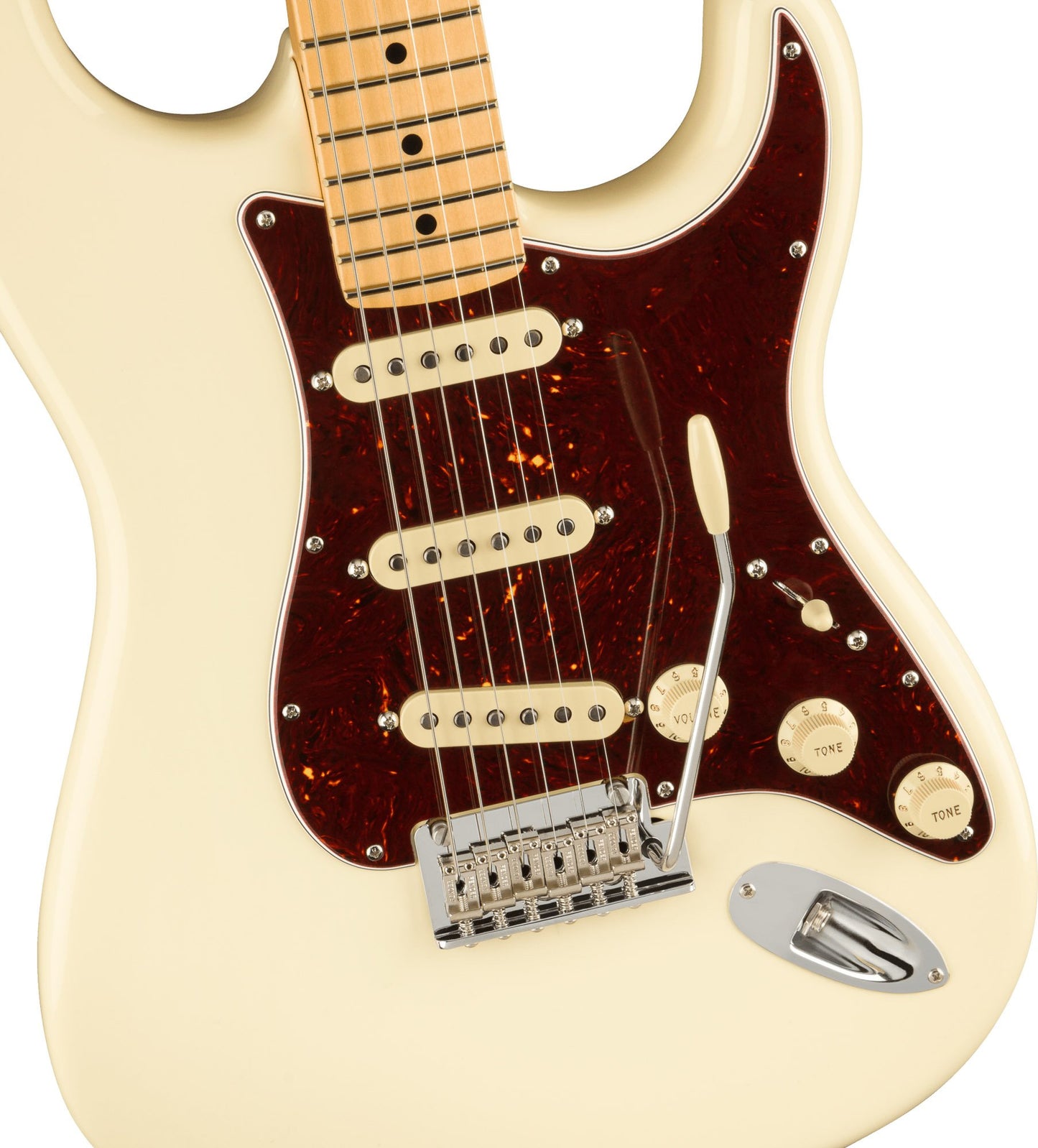 Fender American Professional II Stratocaster, Maple Fingerboard in Olympic White