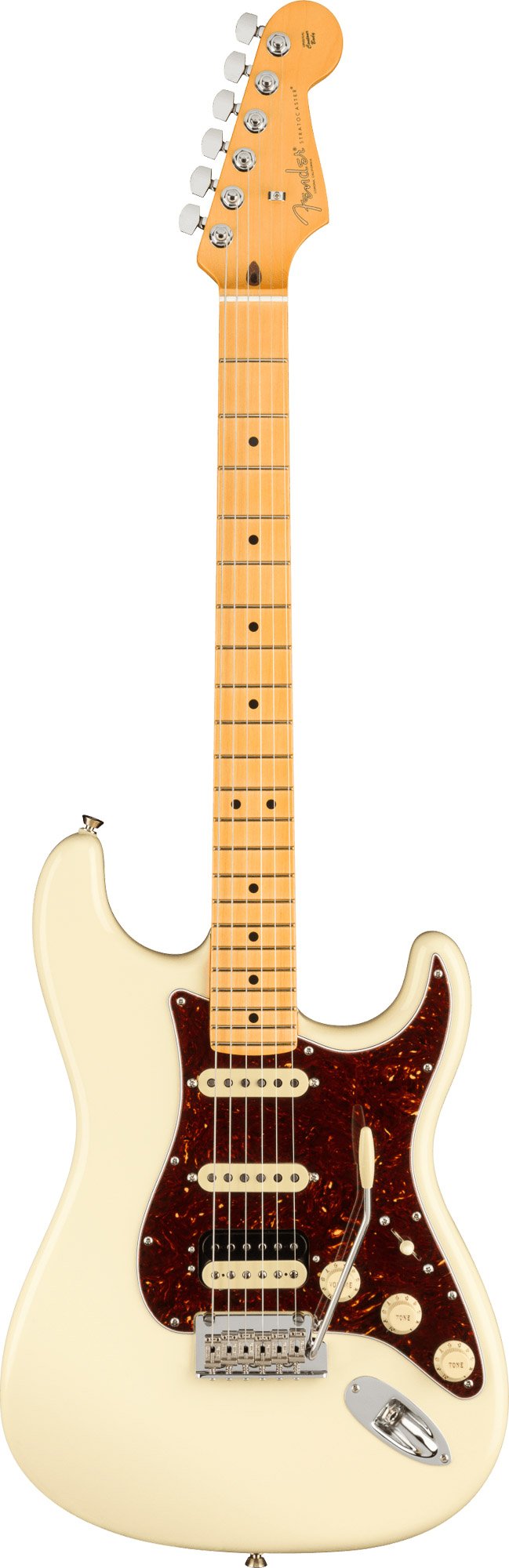 Fender American Professional II Stratocaster HSS, Maple Fingerboard in Olympic White | B-STOCK