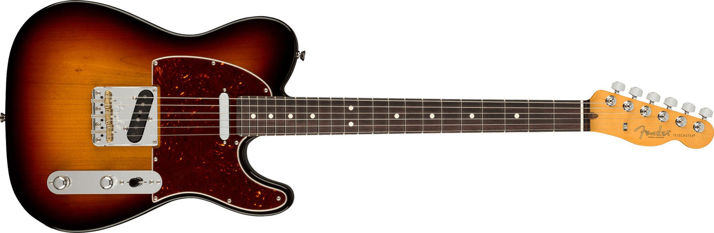 Fender American Professional II Telecaster, Rosewood Fingerboard in 3 Color Sunburst