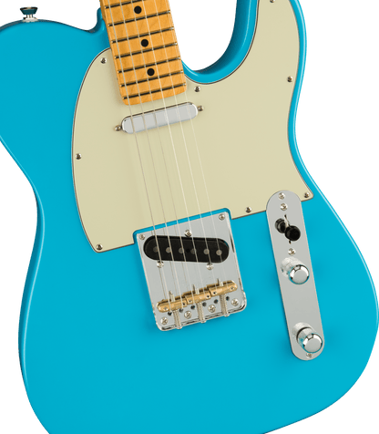 Fender American Professional II Telecaster, Maple Fingerboard in Miami Blue | B-STOCK