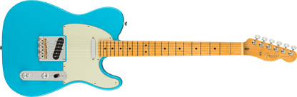Fender American Professional II Telecaster, Maple Fingerboard in Miami Blue | B-STOCK