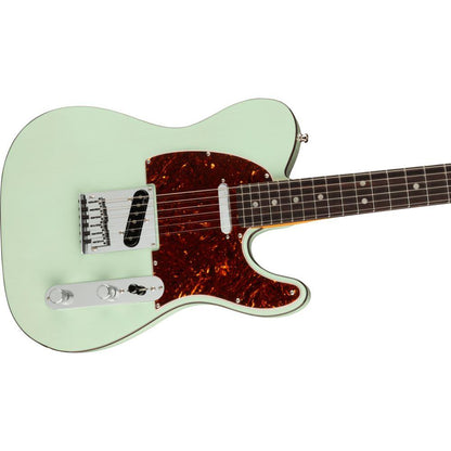 Fender Ultra Luxe Telecaster, Rosewood Fingerboard in Transparent Surf Green