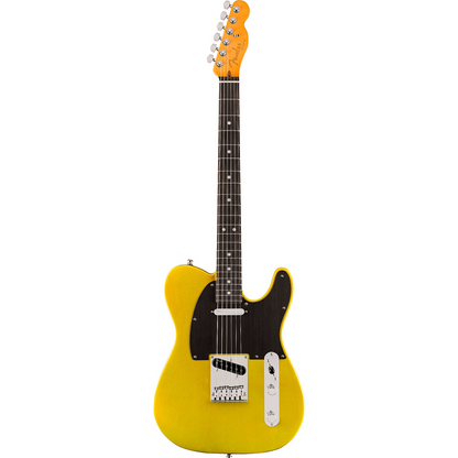 Fender American Ultra II Telecaster Electric Guitar, Ebony Fingerboard in Solar Flare