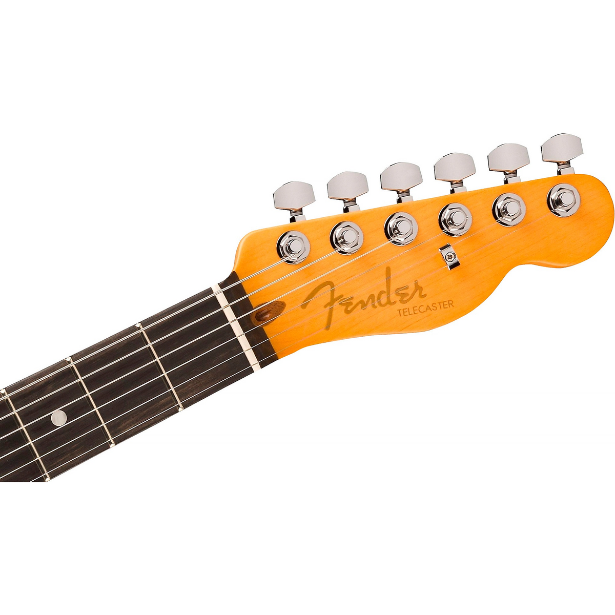 Fender American Ultra II Telecaster Electric Guitar, Ebony Fingerboard in Solar Flare