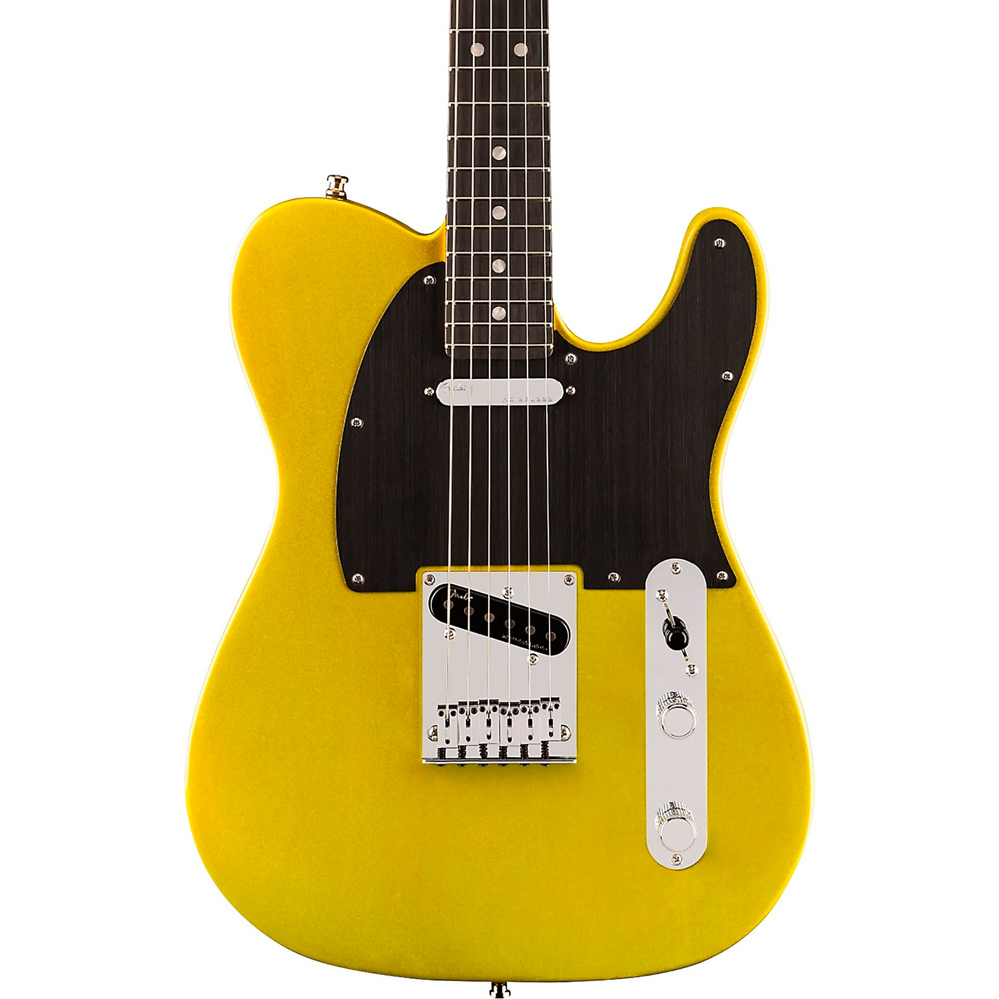 Fender American Ultra II Telecaster Electric Guitar, Ebony Fingerboard in Solar Flare