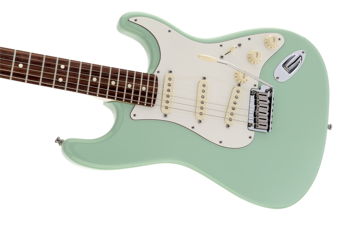 Fender Jeff Beck Stratocaster, Rosewood Fingerboard in Surf Green