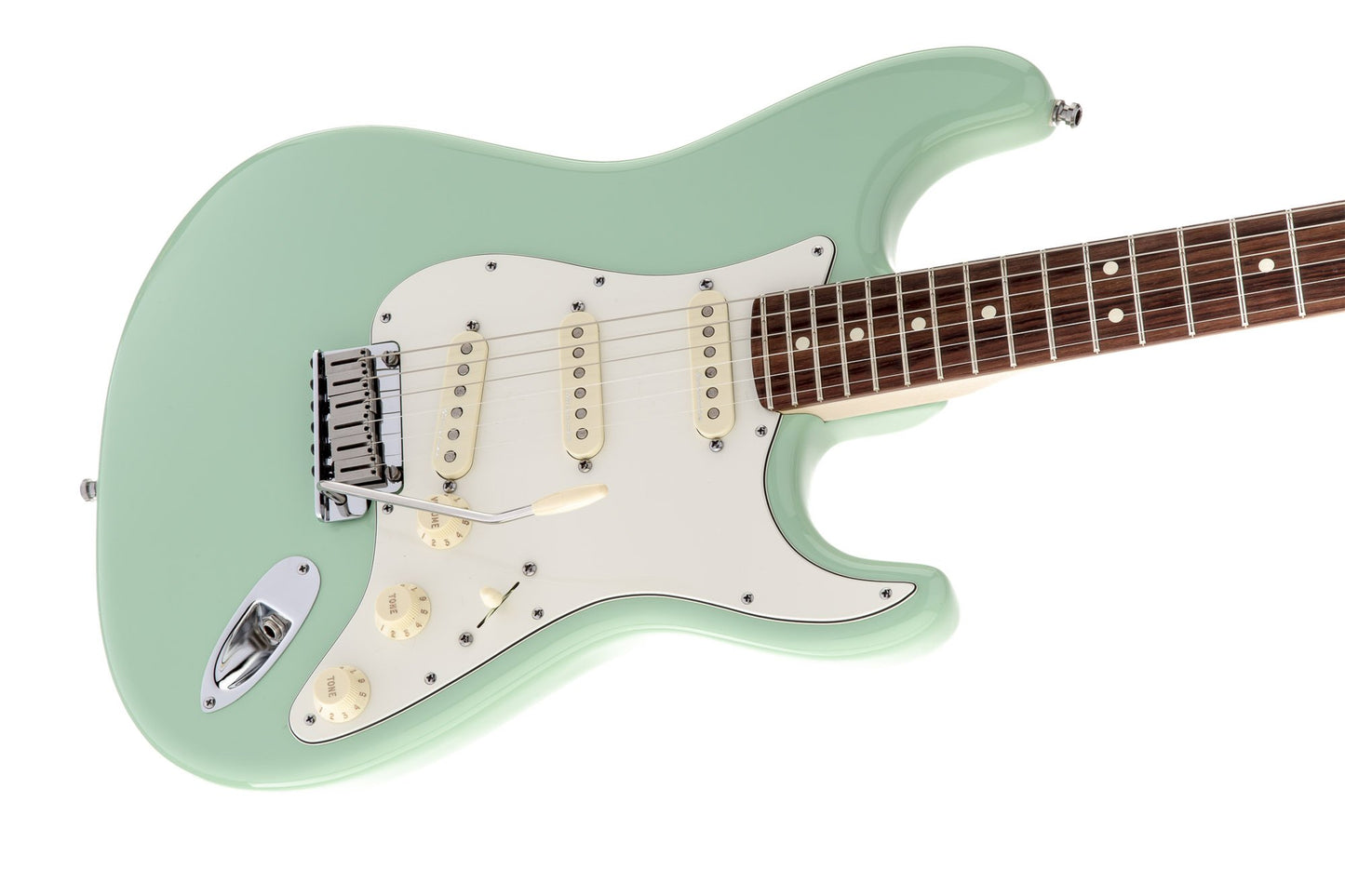 Fender Jeff Beck Stratocaster, Rosewood Fingerboard in Surf Green