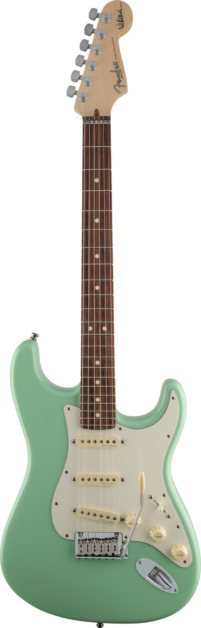 Fender Jeff Beck Stratocaster, Rosewood Fingerboard in Surf Green