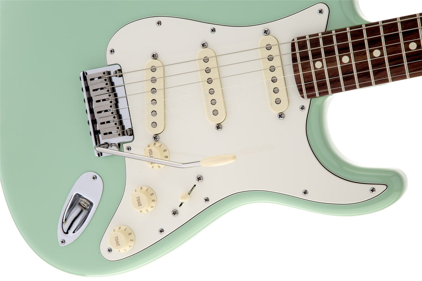 Fender Jeff Beck Stratocaster, Rosewood Fingerboard in Surf Green