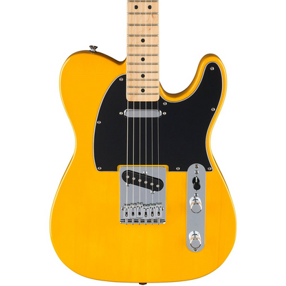 Fender Standard Telecaster, Maple Fingerboard Electric Guitar in Butterscotch Blonde