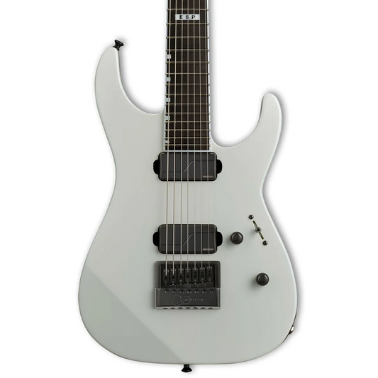 ESP E II M II 7B Baritone Evertune 7 String in Pearl White