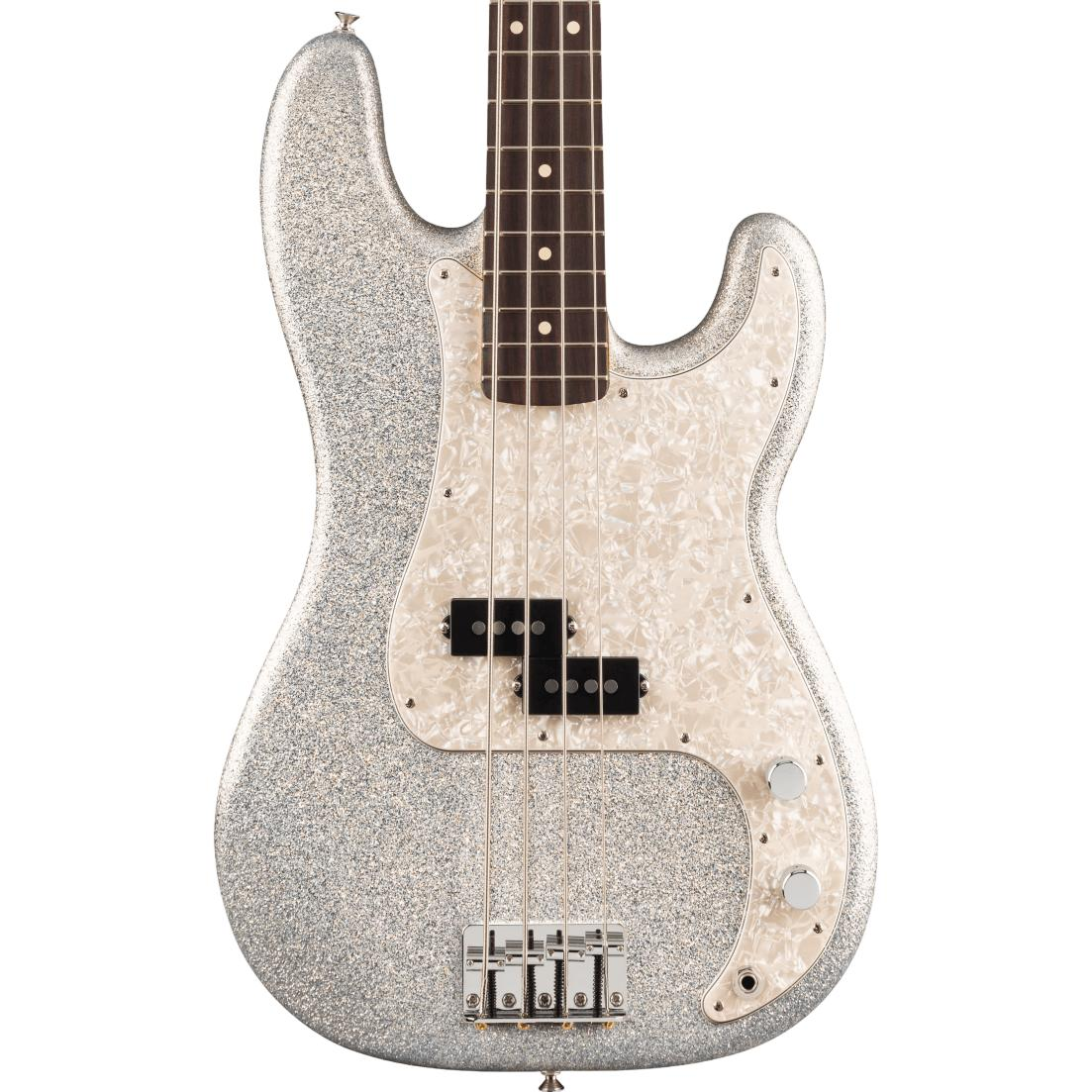 Fender 75th Anniversary Player II Precision Bass, Rosewood Fingerboard in Diamond Dust Sparkle