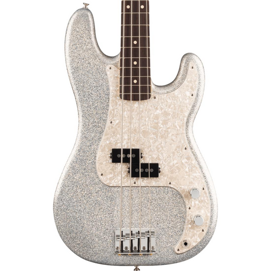 Fender 75th Anniversary Player II Precision Bass, Rosewood Fingerboard in Diamond Dust Sparkle