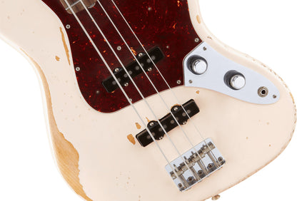 Fender Flea Jazz Bass, Rosewood Fingerboard in Roadworn Shell Pink