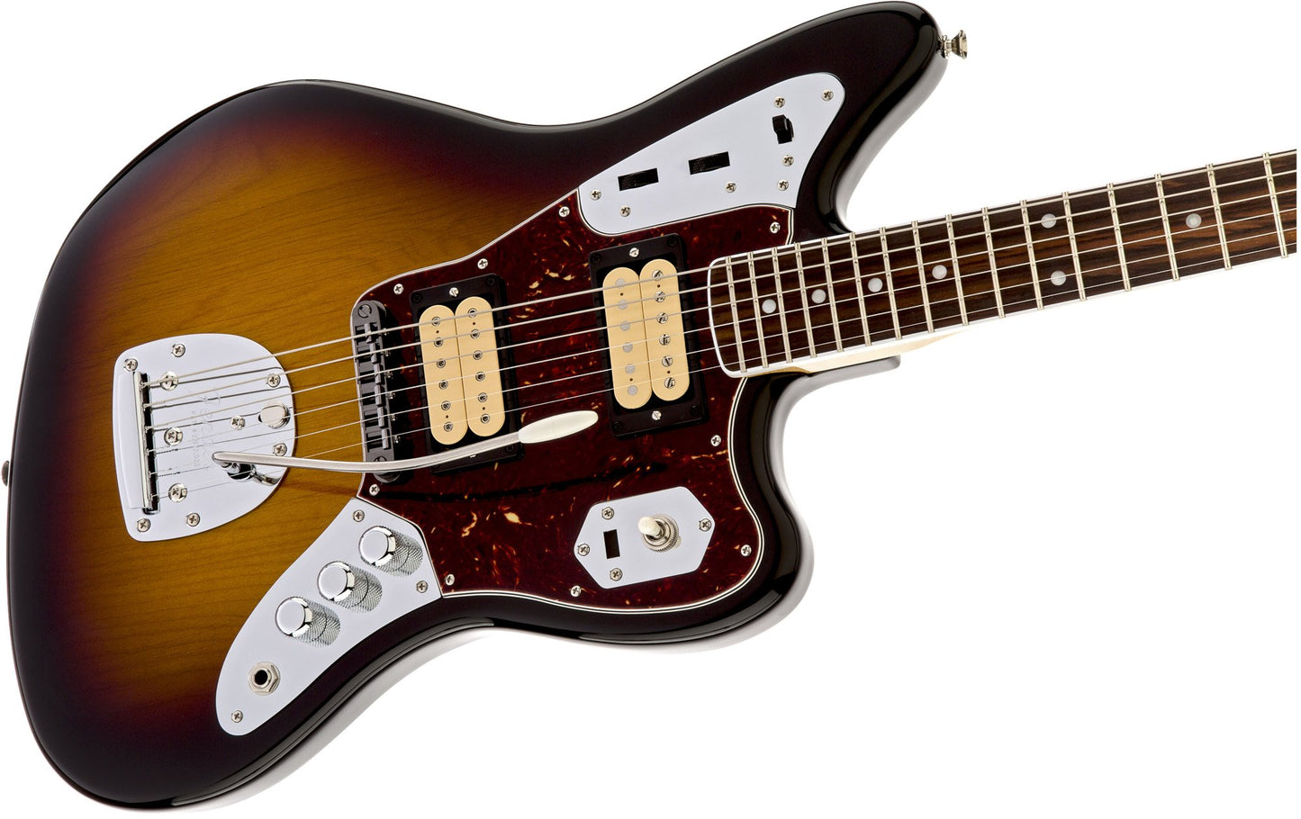 Fender Kurt Cobain Jaguar, Rosewood Fingerboard in 3-Color Sunburst