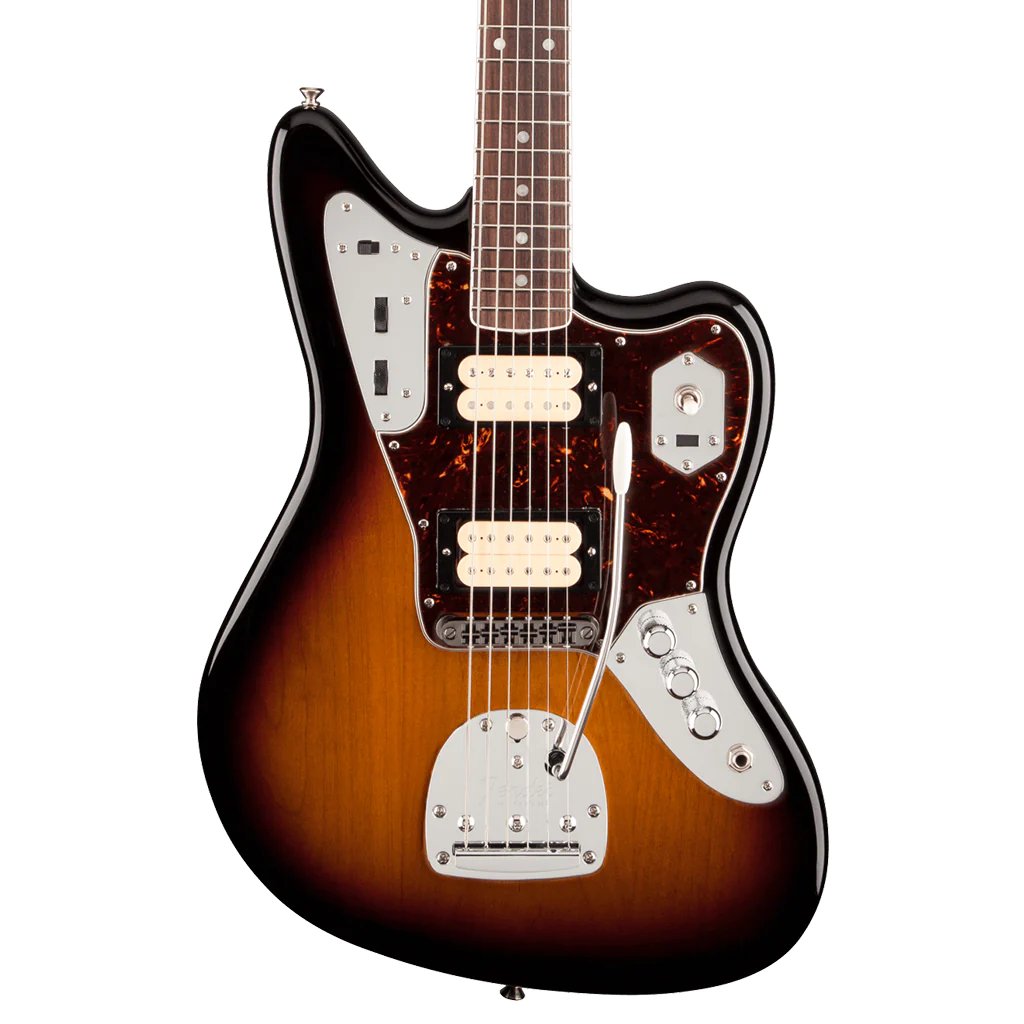 Fender Kurt Cobain Jaguar, Rosewood Fingerboard in 3-Color Sunburst