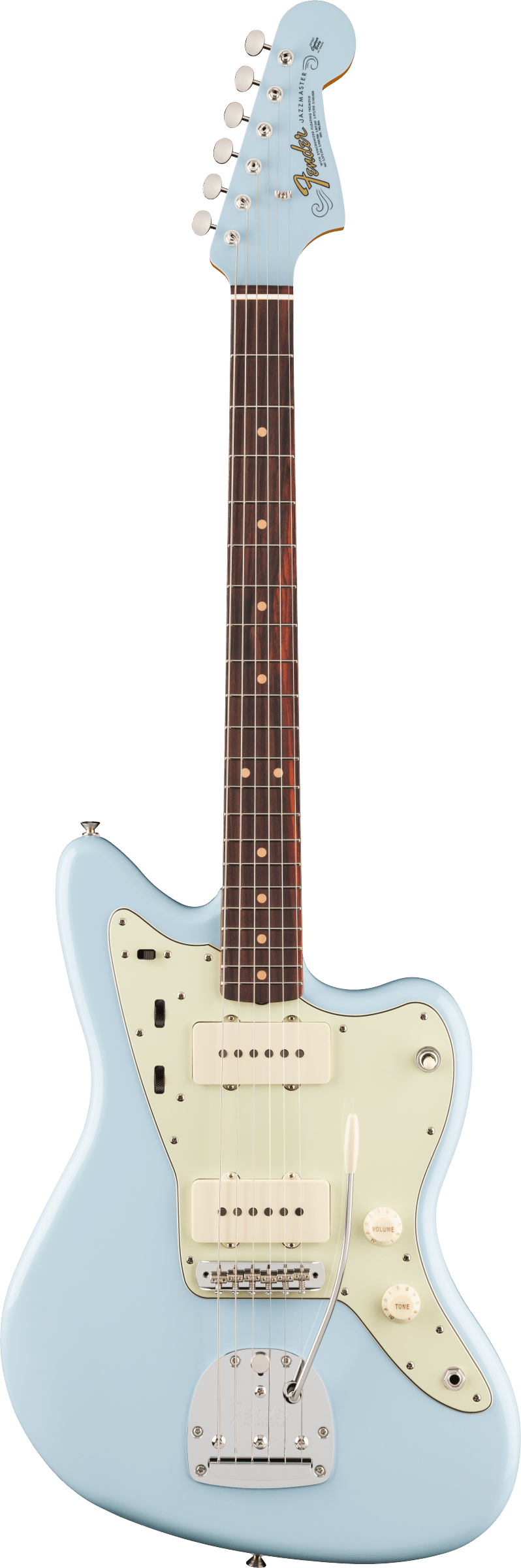 Fender Vintera III Mid '60s Jazzmaster Electric Guitar, Rosewood Fingerboard in Sonic Blue