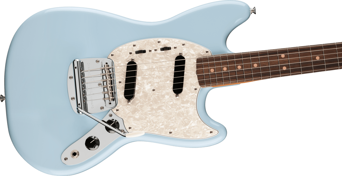Fender Vintera III Mid '60s Mustang, Rosewood Fingerboard in Sonic Blue