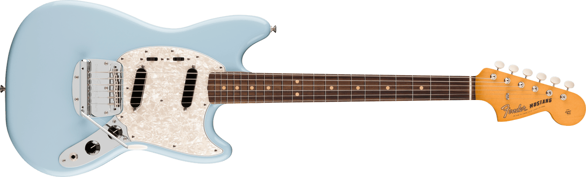 Fender Vintera III Mid '60s Mustang, Rosewood Fingerboard in Sonic Blue