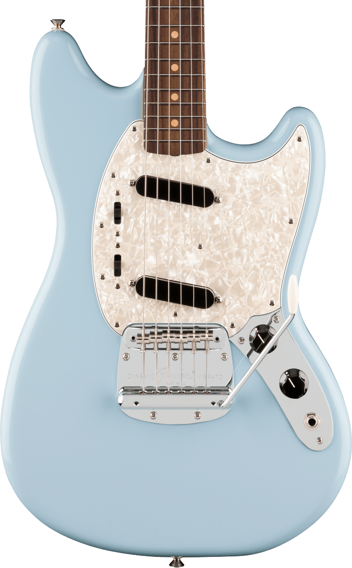 Fender Vintera III Mid '60s Mustang, Rosewood Fingerboard in Sonic Blue