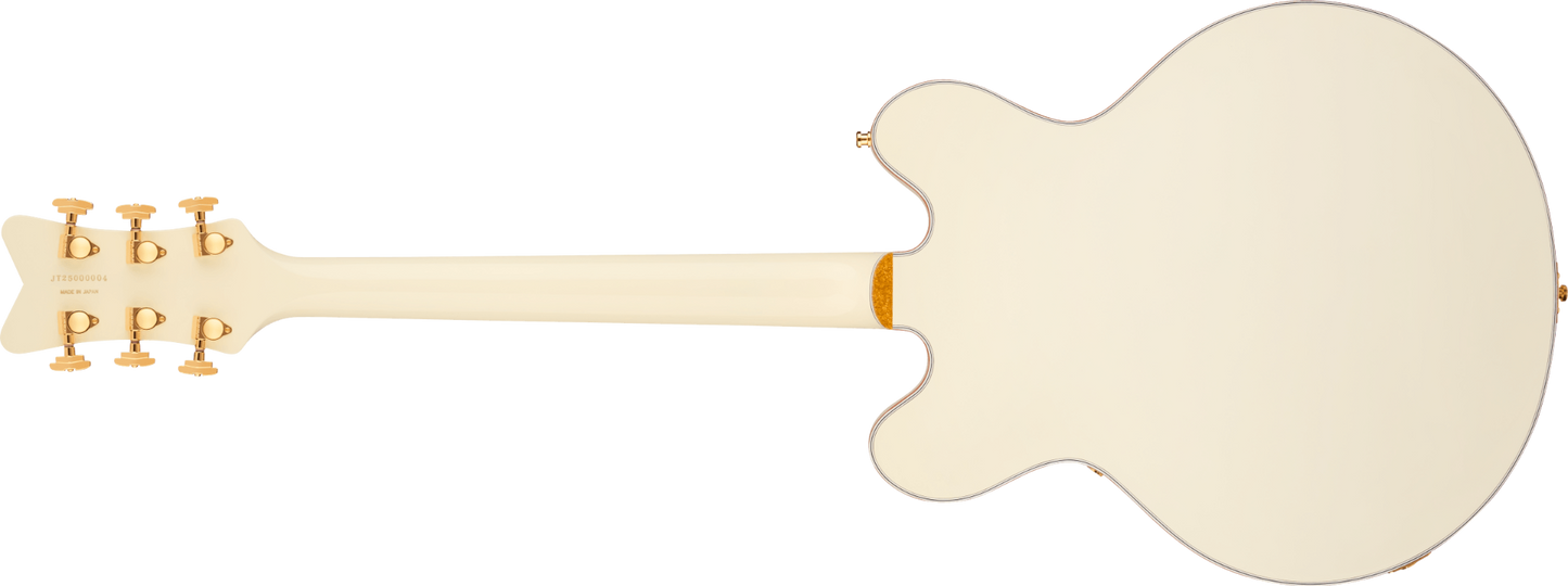 Gretsch Falcon Center Block LTD with String-Thru Bigsby in Vintage White