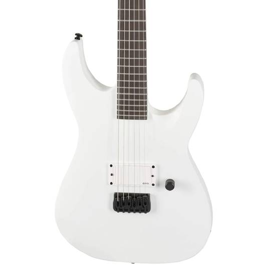 ESP LTD M HT Arctic Metal Electric Guitar in Snow White Satin