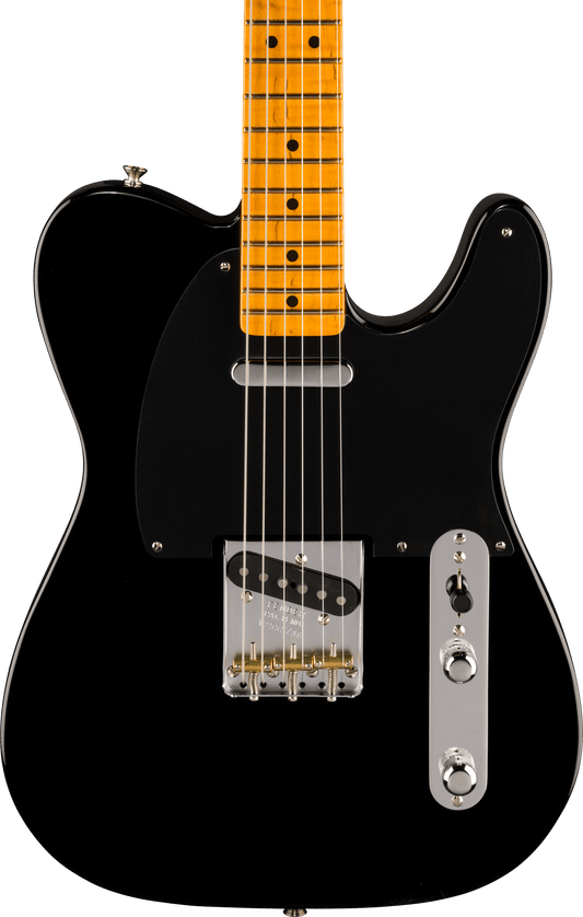 Fender American Vintage II 1951 Telecaster, AAA Flame Maple Neck, Maple Fingerboard, Black