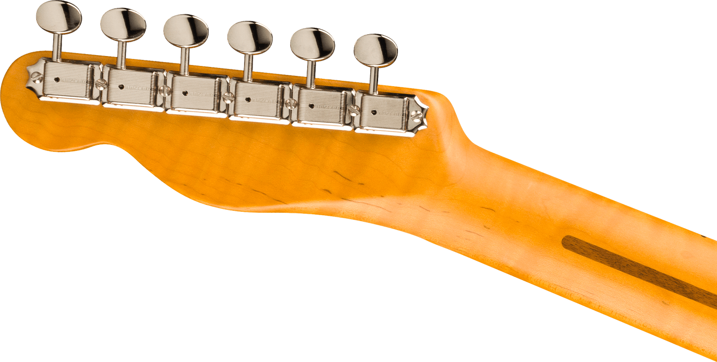 Fender American Vintage II 1951 Telecaster, AAA Flame Maple Neck, Maple Fingerboard, Black